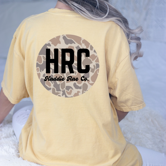 HRC camo logo tee
